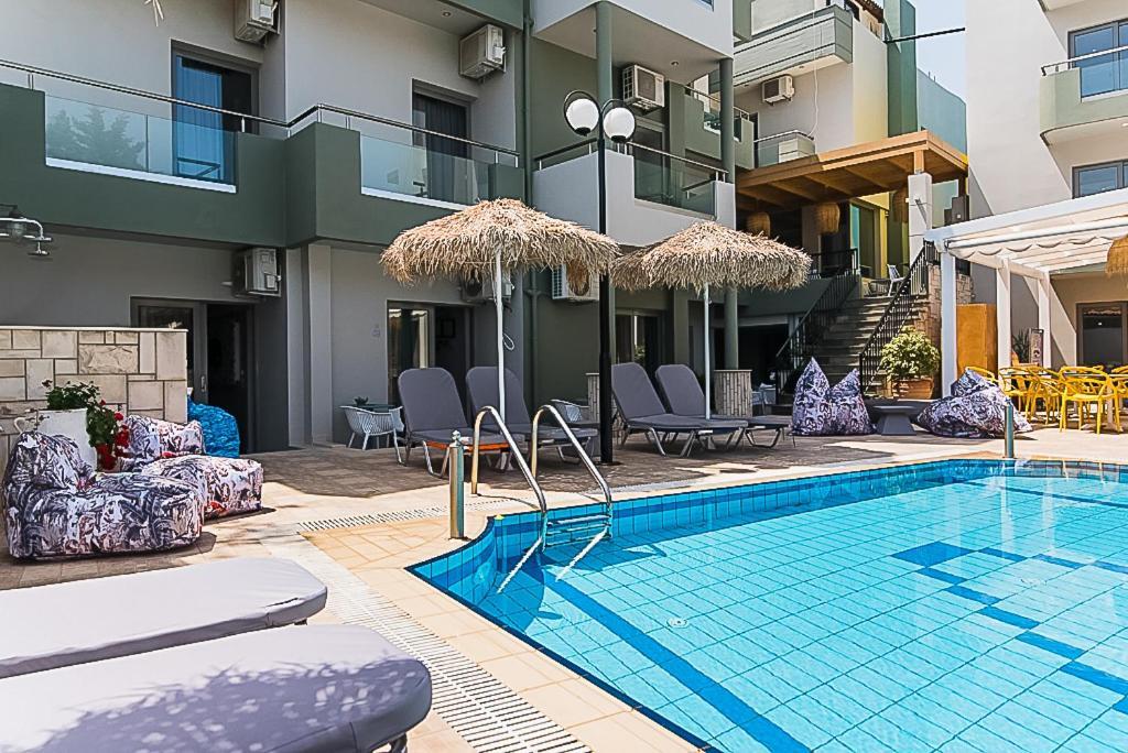 Natali Apartments Малиа Экстерьер фото
